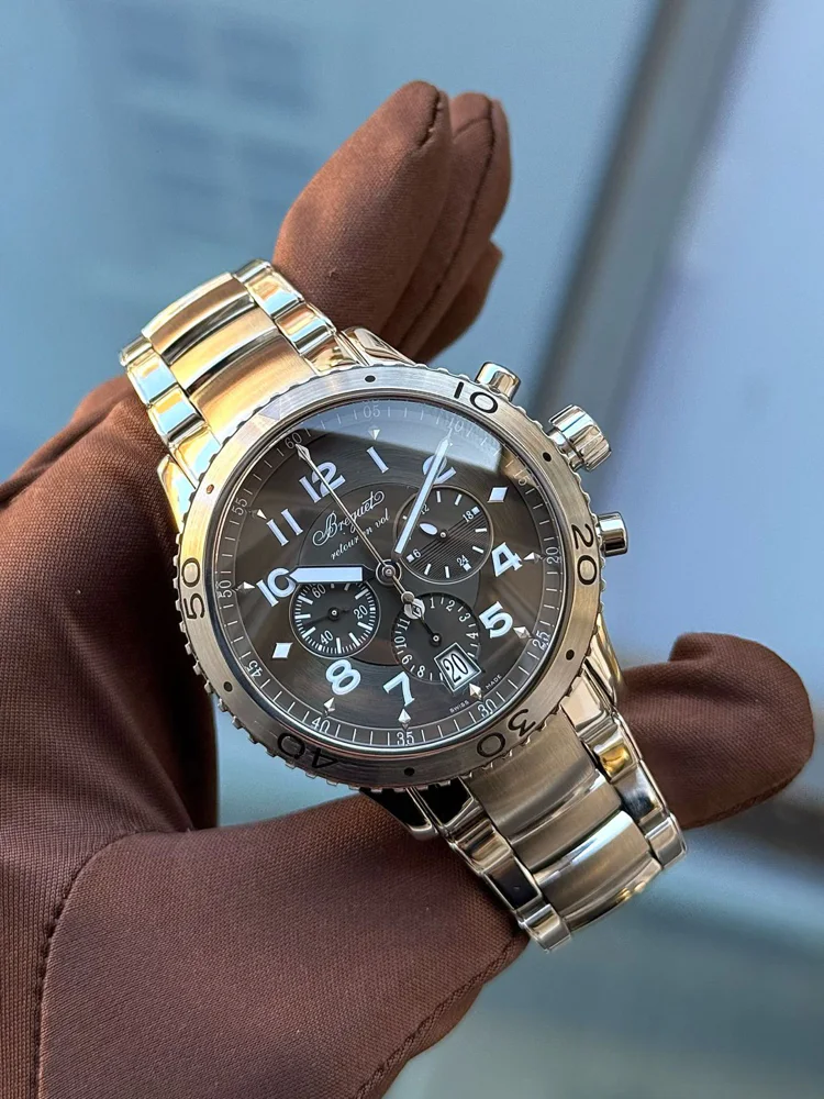 Breguet Type XX - XXI - XXII Steel Bracelet Box & Papers